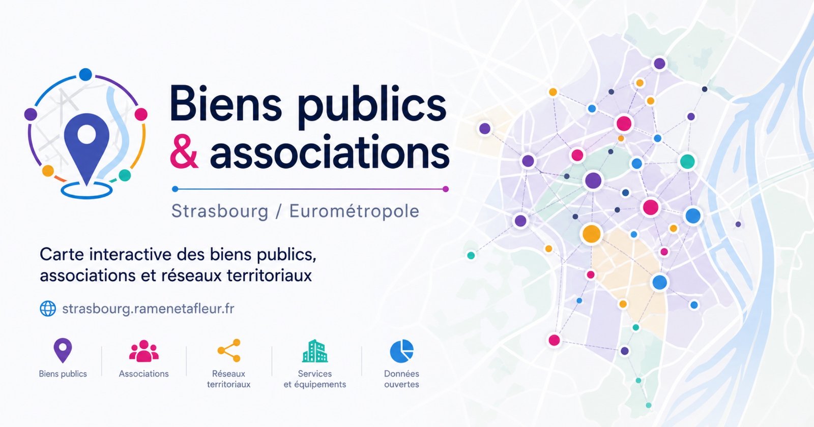 Cartographie interactive associations